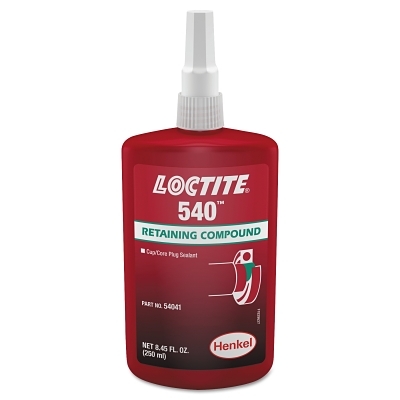 250ML CUP/CORE PLUG WITH#540 ADHESIVE